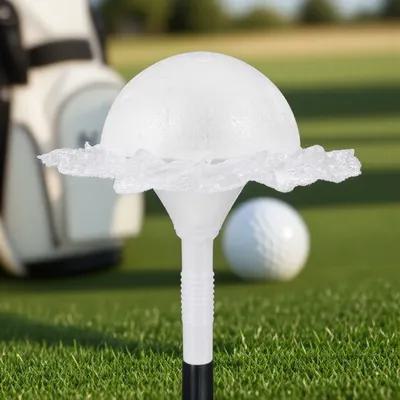 Bouquet Holder Foam - 1Set Premium Lace-Trimmed Foam Hemisphere Bouquet