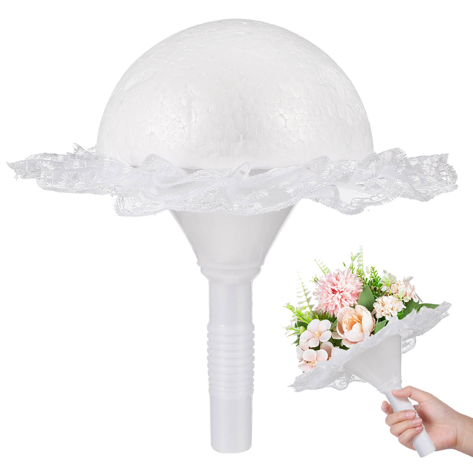 1Set Wedding Bridal Bouquet Ho - Bouquet Holder Foam review and price