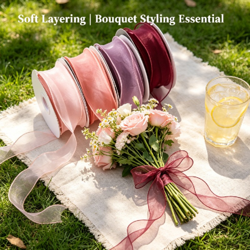 10-yard fishtail yarn ribbon,  - Florist Supply Ribbon review and price