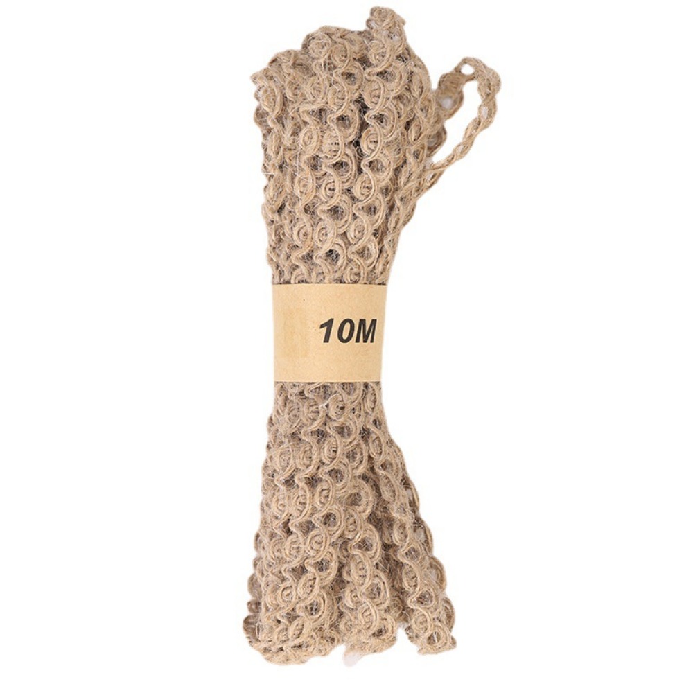 10m Lace Linen Ribbon DIY Bouq - Florist Supply Ribbon review and price