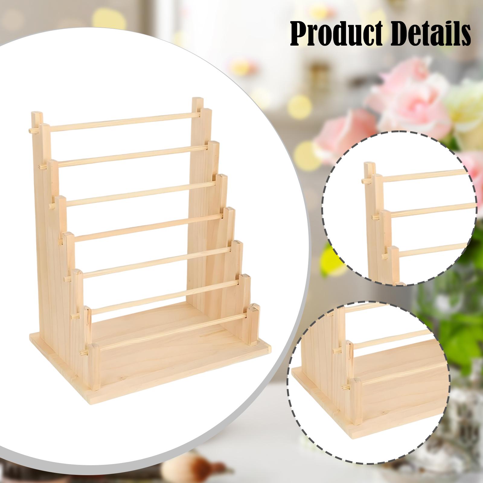 Wooden Ribbon Holder Organizer - Florist Supply Ribbon review and price